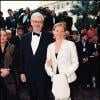 Daniel et Sophie Toscan du Plantier au Festival de Cannes, en mai 1995.