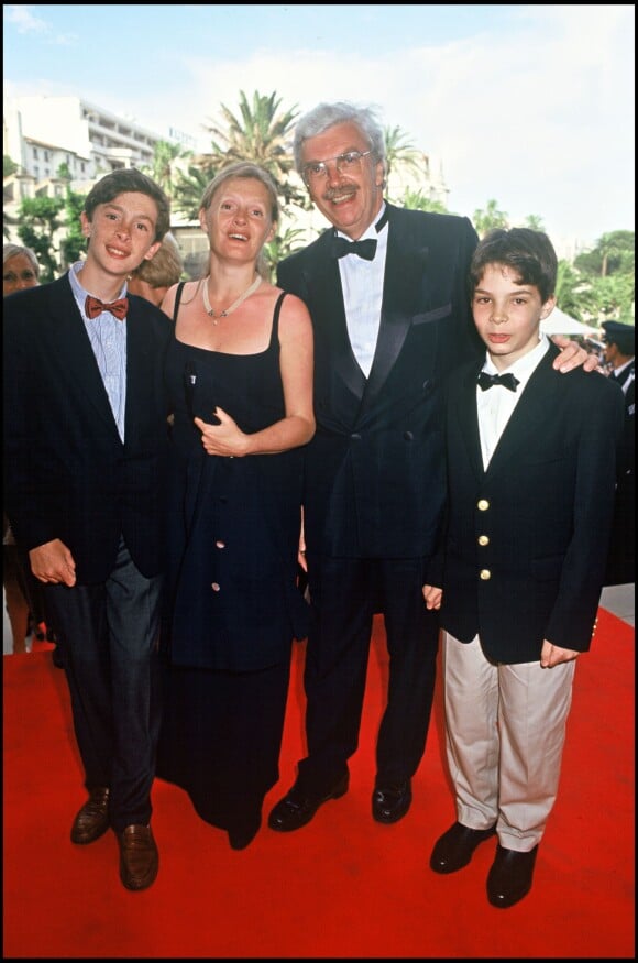 Daniel et Sophie Toscan du Plantier au Festival de Cannes, mai 1994.