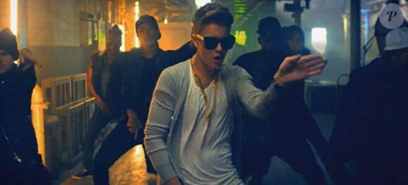 Le chanteur Justin Bieber dans son nouveau clip de sa chanson "Confident", mis en ligne le 29 janvier 2014.