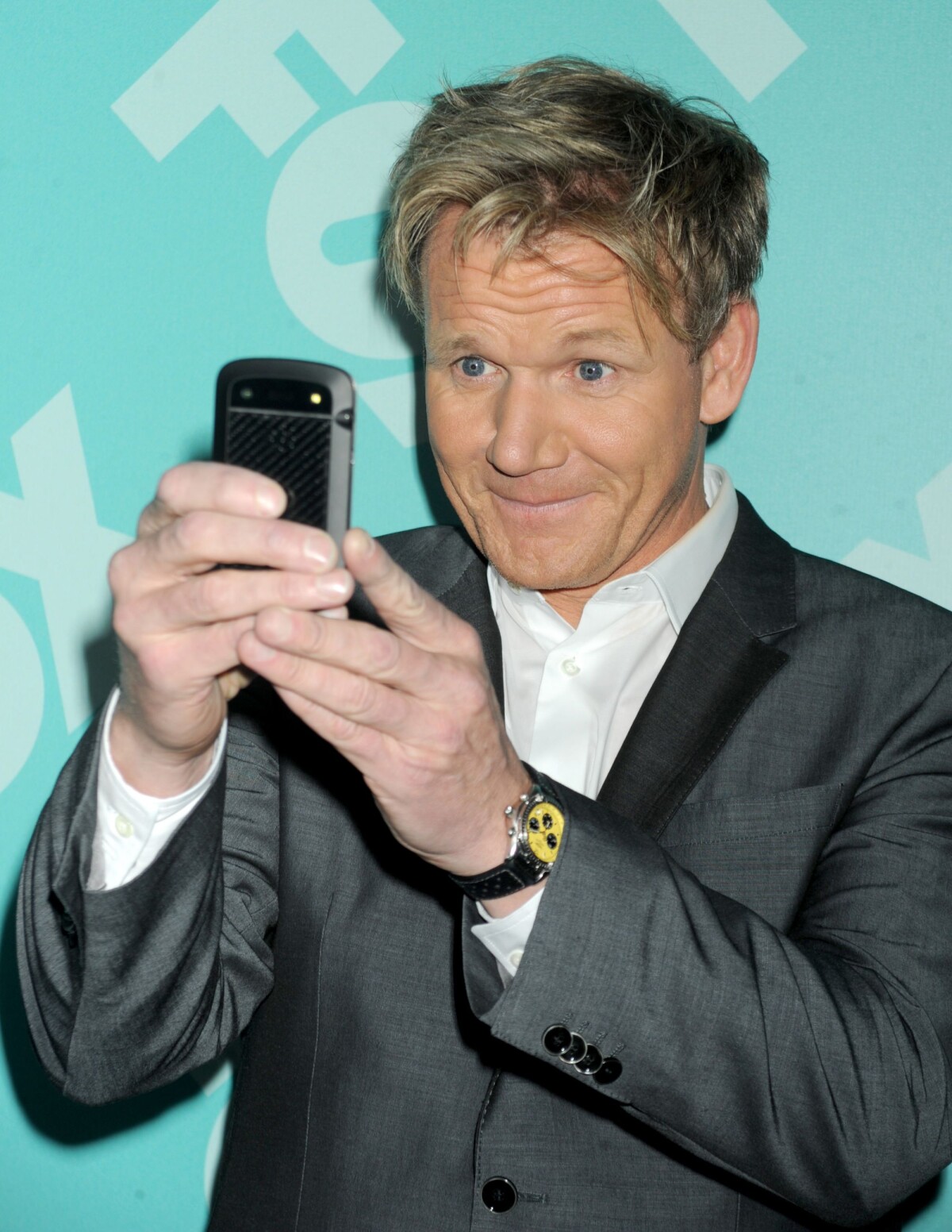 Photo : Gordon Ramsay lors de la présentation des émissions Fox au ...