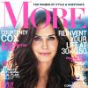 Courteney Cox en couverture du magazine "More".