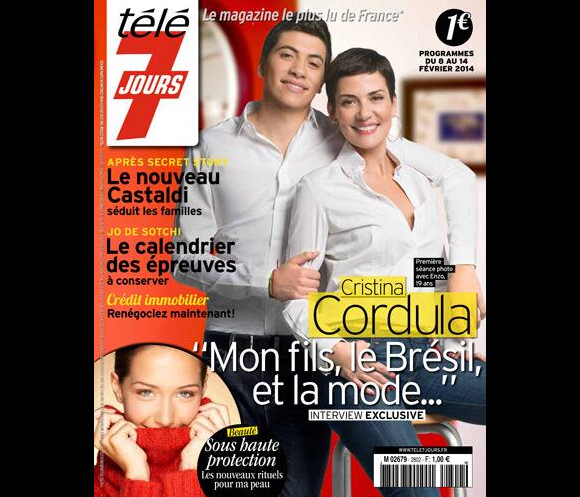 Magazine Télé 7 Jours du 8 au 14 février 2014.