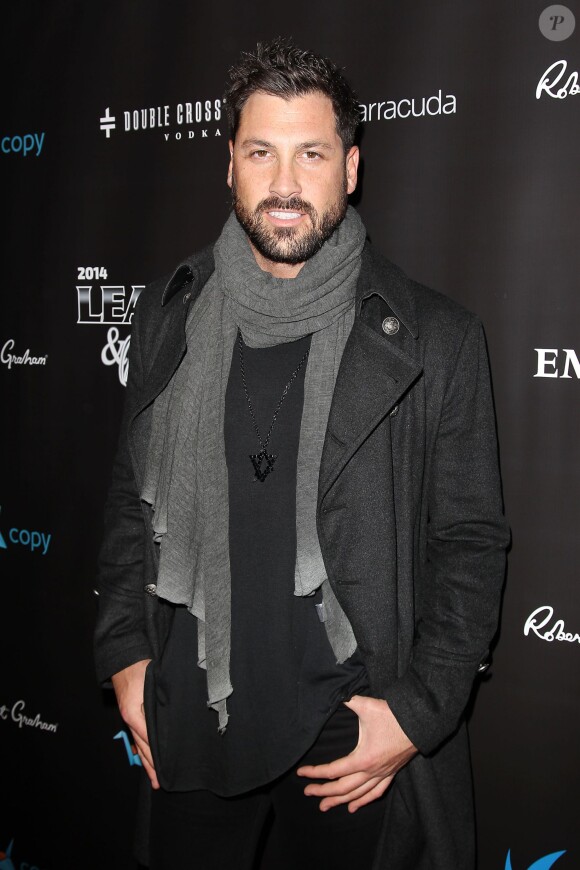 Maksim Chmerkovskiy attending the 11th Annual 'Leather and Laces' Party at Superbowl XLVIII hosted by Brooklyn Decker and Bar Refaeli in New York City, NY, USA on January 31, 2014. Photo by Kristina Bumphrey/Startraks/ABACAPRESS.COM01/02/2014 - New York City