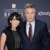 Hilaria et Alec Baldwin assistent à la 3e édition des NFL Honors au Radio City Music Hall. New York, le 1er février 2014.