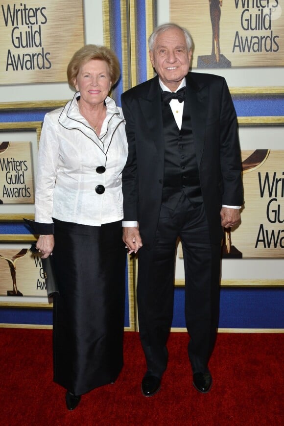 Garry Marshall et Barbara lors des Writers Guild Awards à Los Angeles le 1er février 2014