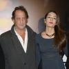 Vincent Lindon et Sofia Essaïdi lors de la première du film Mea Culpa au cinéma Gaumont Opéra à Paris, le 2 février 2014.