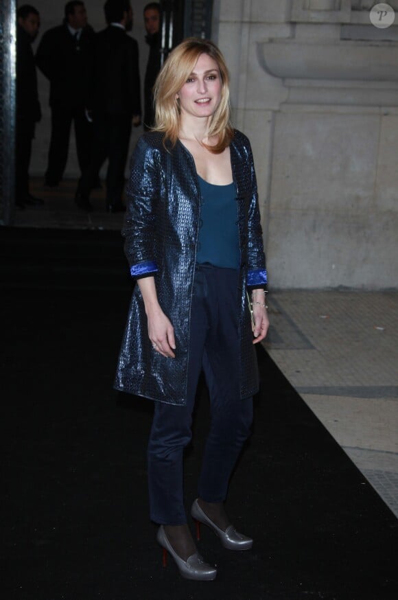 Julie Gayet à Paris, le 24 janvier 2012.