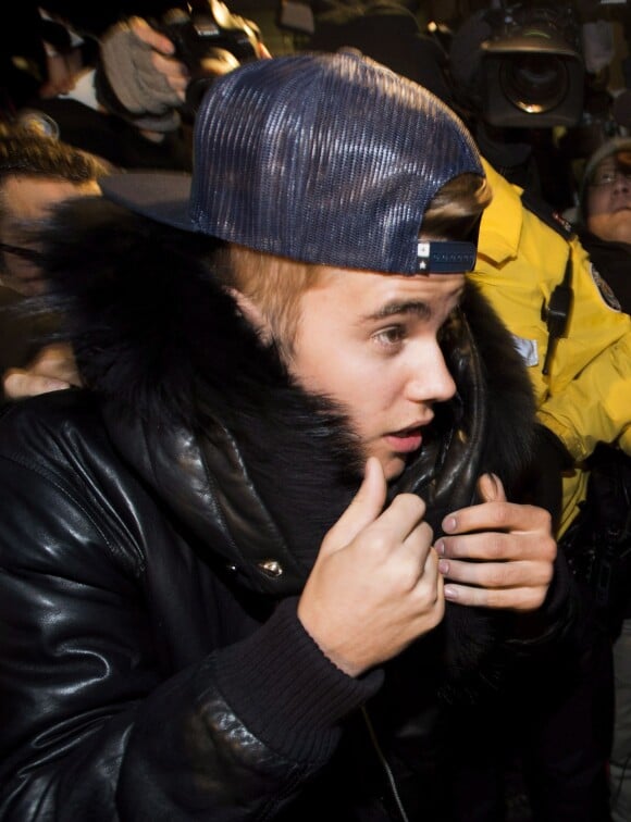 Justin Bieber à Toronto, le 29 janvier 2014.
