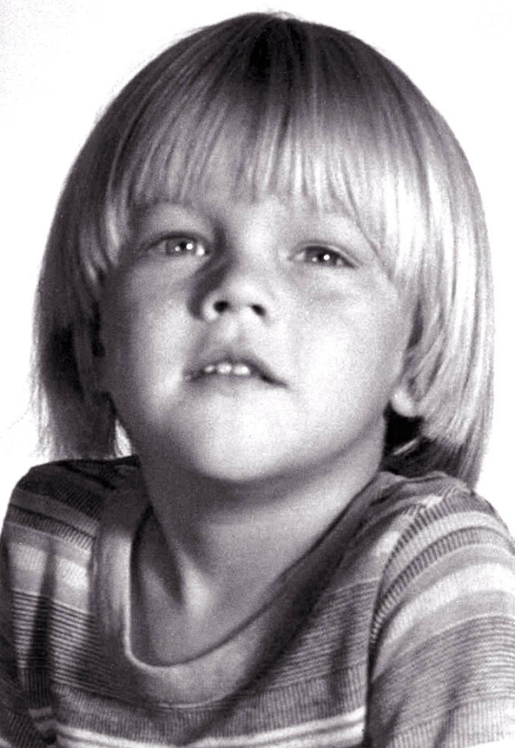 Leonardo DiCaprio dans son enfance.