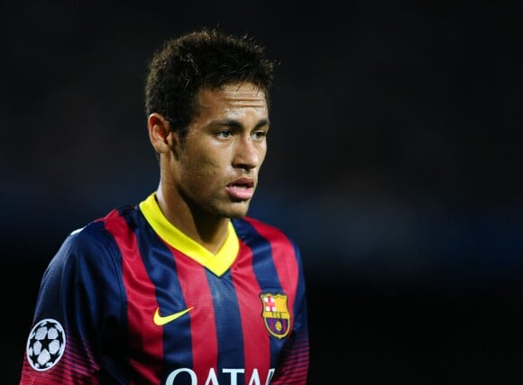 Neymar à Barcelone, le 18 septembre 2013