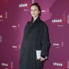 Marine Vacth (Meilleur espoir féminin et enceinte de son premier enfant) lors du déjeuner des nommés aux César au fouquet's à Paris, le 8 février 2014.