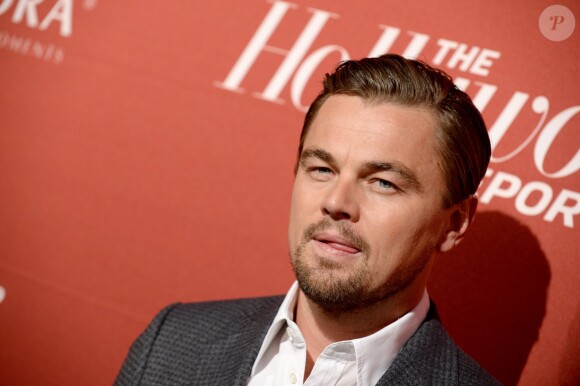Leonardo DiCaprio lors de la soirée Hollywood Reporter Nominees Night à Beverly Hills, le 10 février 2014.