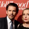 Ethan Hawke et Julie Delpy lors de la soirée Hollywood Reporter Nominees Night à Beverly Hills, le 10 février 2014.