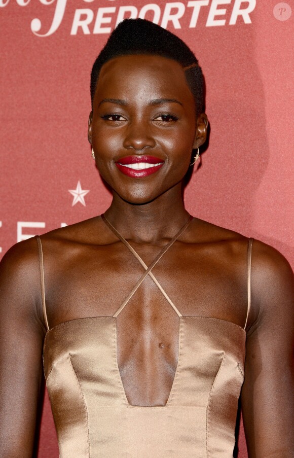 Lupita Nyong'o lors de la soirée Hollywood Reporter Nominees Night à Beverly Hills, le 10 février 2014.