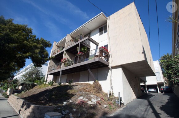L'appartement où vivait Nancy Motes, la demi-soeur de Julia Roberts, et son fiancé John Dilbeck, le 10 février 2014.