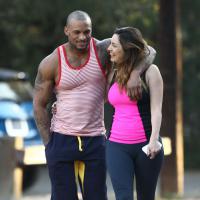 Kelly Brook, amoureuse du beau David : Un week-end sportif et romantique