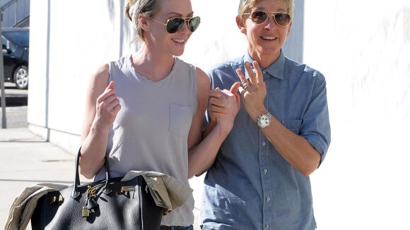Ellen DeGeneres et Portia de Rossi : Saint-Valentin complice entre amoureuses