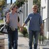 Ellen Degeneres et Portia de Rossi se baladent, main dans la main, le jour de la Saint-Valentin à West Hollywood.