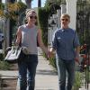 Ellen Degeneres et Portia de Rossi se baladent, main dans la main, le jour de la Saint-Valentin à West Hollywood.