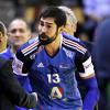 Nikola Karabatic lors du match face au Bélarus lors du match du championnat d'Europe à Aarhus, le 21 janvier 2014