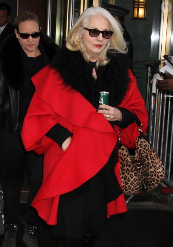 Cynthia Germanotta (mère de Lady Gaga) à New York, le 18 février 2014.