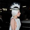 Lady Gaga dans une robe Alexander Wang dans les rues de New York, le 18 février 2014.