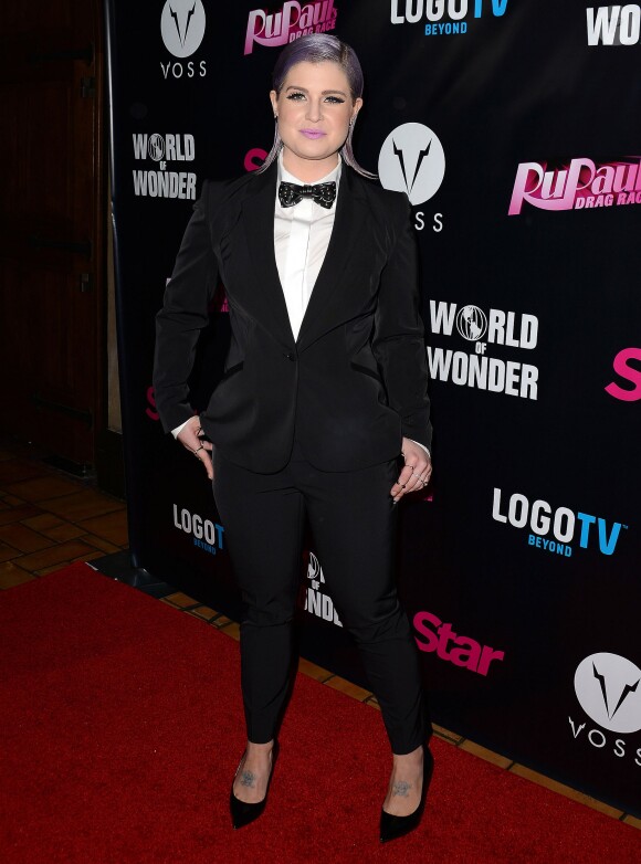 Kelly Osbourne au lancement de la 6e saison de l'émission 'RuPaul's Drag Race' au Roosevelt Hotel à Hollywood, Los Angeles, le 17 février 2014.