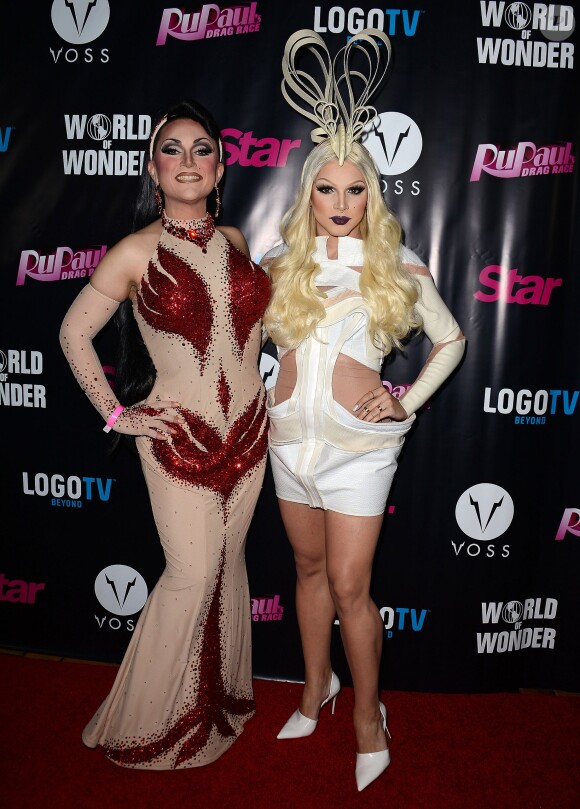Soirée de lancement de la 6e saison de l'émission 'RuPaul's Drag Race' au Roosevelt Hotel à Hollywood, Los Angeles, le 17 février 2014.
