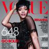Rihanna, en couverture du magazine Vogue de mars 2014. Photo par David Sims.