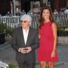 Bernie Ecclestone et Fabiana Flosi le 2 septembre 2013 à l'Odeon Leicester Square de Londres