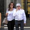 Bernie Ecclestone le 5 septembre 2013 à Milan avec son épouse Fabiana Flosi