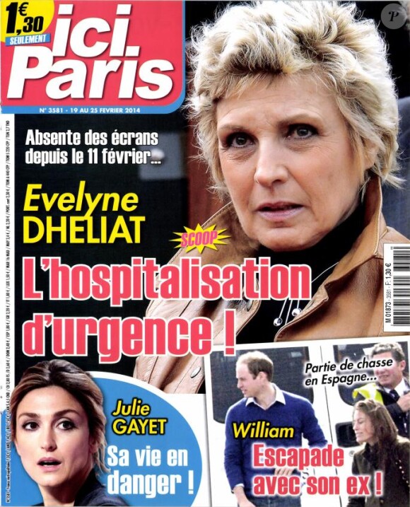 Magazine Ici Paris du 19 février 2014.