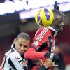 Mbaye Niang et Gabriel Moises Antunes Da Silva à Milan, le 3 février 2013.