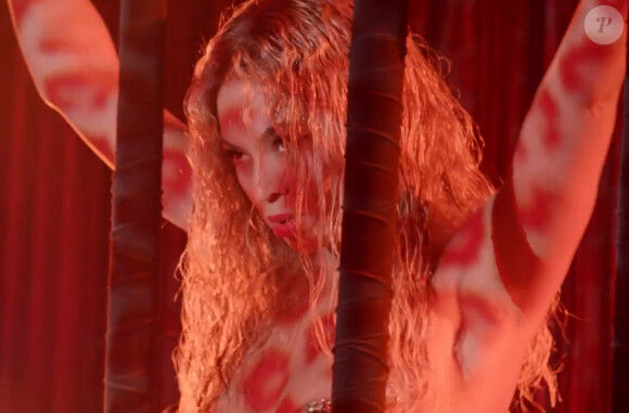 Beyoncé, ultra-sexy dans son clip "Partition", mis en ligne le 25 février 2014.
