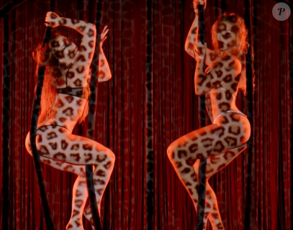 Beyoncé, ultra-sexy dans son clip "Partition", mis en ligne le 25 février 2014.