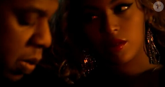 Beyoncé, ultra-sexy avec Jay-Z dans son clip "Partition", mis en ligne le 25 février 2014.