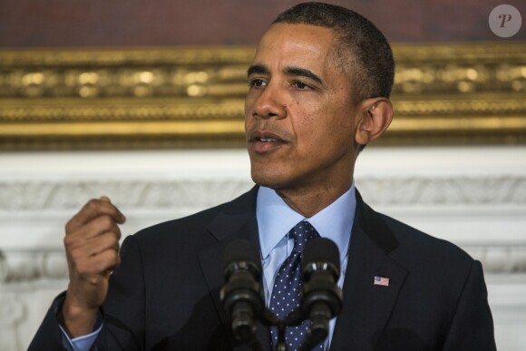 Barack Obama à Washington, le 24 février 2014.