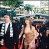 Dominique Besnehard et Sophie Marceau durant le Festival de Cannes 1995