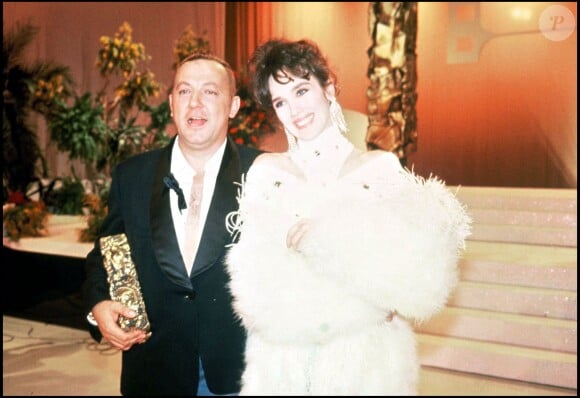 Coluche et Isabelle Adjani, César des meilleurs acteur et actrice, respectivement pour Tchao Pantin et L'Eté meurtrier, en 1984