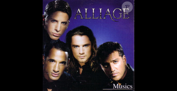Steven Gunnell, Roman Lata Ares, Florent Lienasson, Brian Torres et Quentin Elias sur la pochette de leur deuxième album intitulé Musics, sorti en 1998.