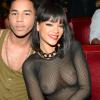 Olivier Rousteing et Rihanna lors de l'after-show Balmain au Crazy Horse. Paris, le 27 février 2014.