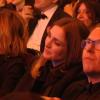 Julie Gayet pendant la cérémonie des César 2014. Nommée pour Quai d'Orsay en meilleur second rôle