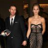 Oliver Trevenna et Laura Vandervoort après la post party InStyle And Warner Bros à l'occasion des Golden Globe Awards 2014, au Beverly Hilton Hotel à Beverly Hills, le 12 janvier 2014.