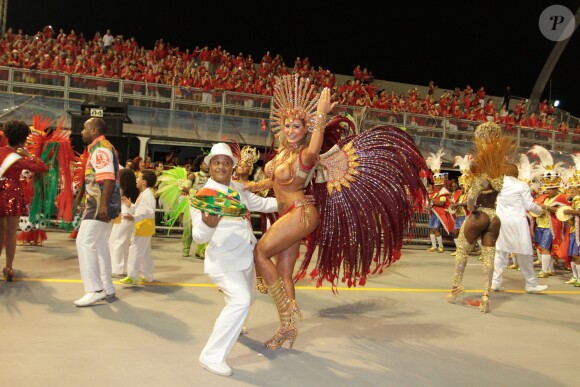 Ambiance au carnaval de São Paulo le 28 février 2014