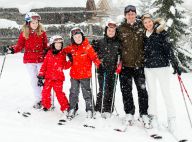 Mathilde et Philippe de Belgique : Déluge de joie avec leurs enfants à Verbier