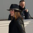 Pauline Ducruet le 5 mars 2014 au Louvre pour le défilé Louis Vuitton, le premier signé Nicolas Ghesquière, lors de la Fashion Week prêt-à-porter automne-hiver 2014-2015 de Paris.