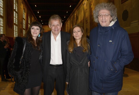 Manon Savary, Patrick Poivre d'Arvor, Anne Gravoin et Elie Chouraqui - Conférence de presse aux Invalides pour Opéra en Plein Air à Paris, le 4 mars 2014.