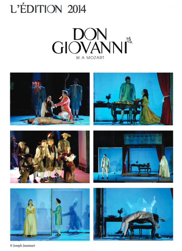 Premières images de Don Giovanni - Opéra en plein air 2014 - mise en cène de Patrick Poivre d'Arvor et Manon Savary.