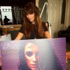 Lea Michele fait la promo de Louder à New York, le 4 mars 2014.
