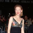 Cate Blanchett pour la présentation du film Elizabeth à New York en 1998